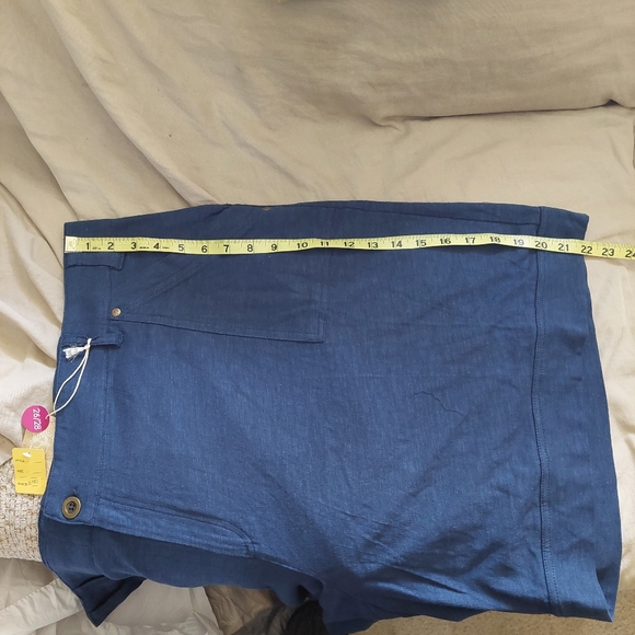 Womens Avenue Blue Shorts Size 26/28 - Picture 5 of 5